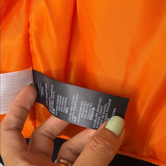 The Kooples Deep Red Burgundy Men’s Bomber Jacket sz M - Picture 8 of 16